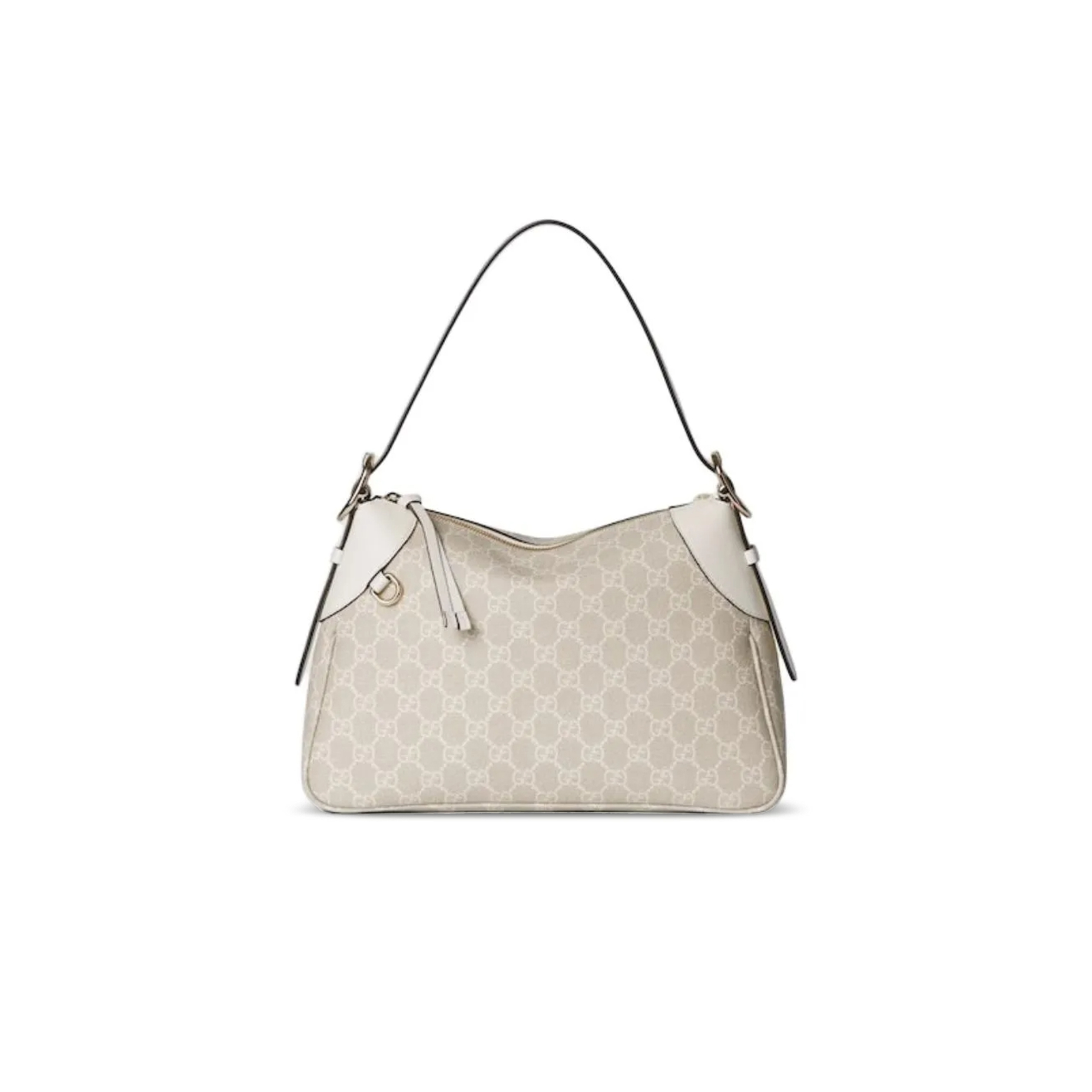 GUCC GG EMBLEM MEDIUM SHOULDER BAG 815216 (31.5*21*8cm)